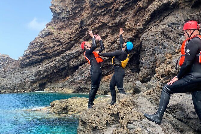Coasteering Adventure with Snorkeling from Funchal - An Overview of the Coasteering Experience
