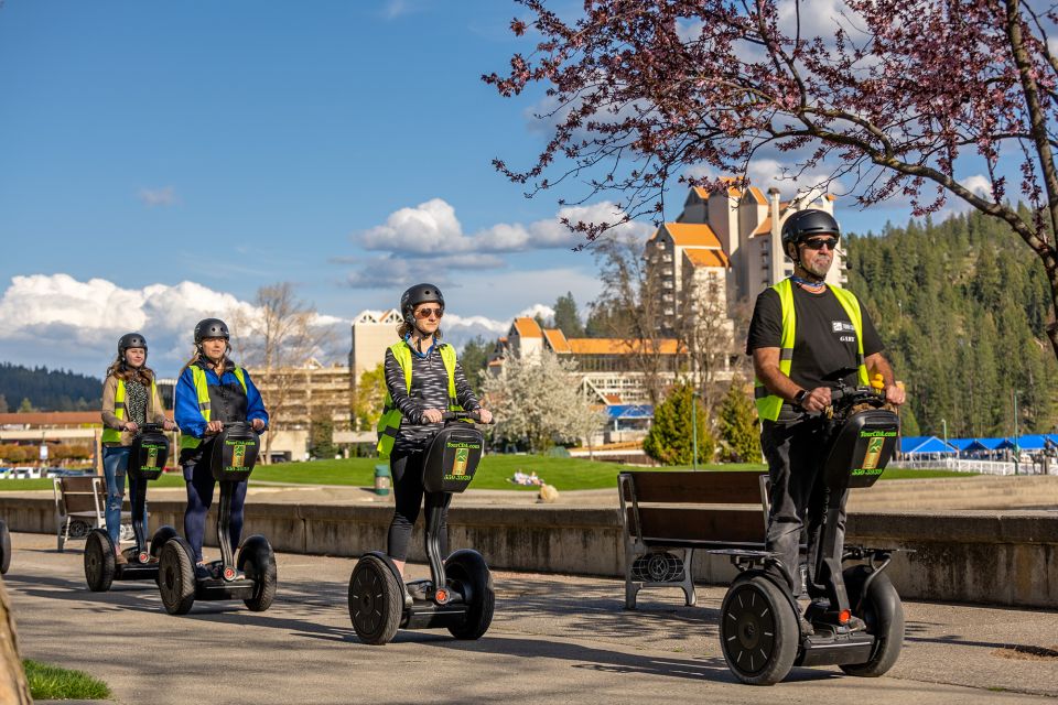 Coeur D'alene: City Highlights Segway Tour - Riding Along Lakeshore Drive