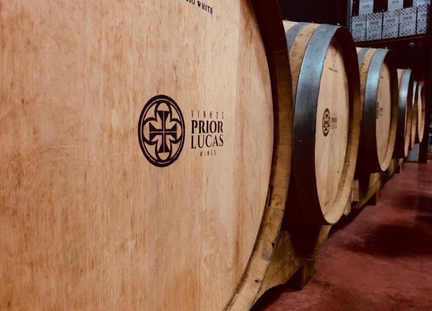 Coimbra: Prior Lucas Winery and Vineyard Visit With Tastings - White Wine Tasting