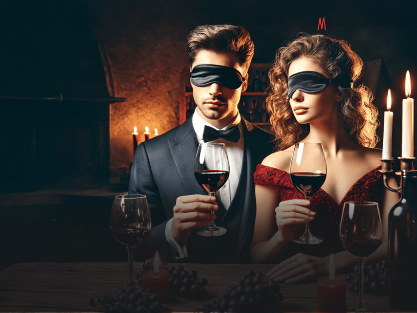 Cologne: Black wine tasting with secret station - Haus der Manufakturen - The Experience at a Glance