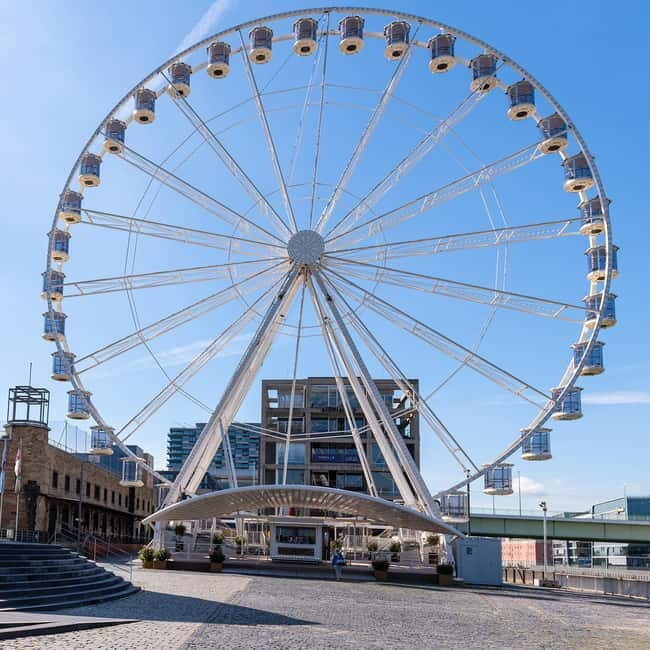 Cologne: Ferris Wheel in front of the Chocolate Museum - The Sum Up