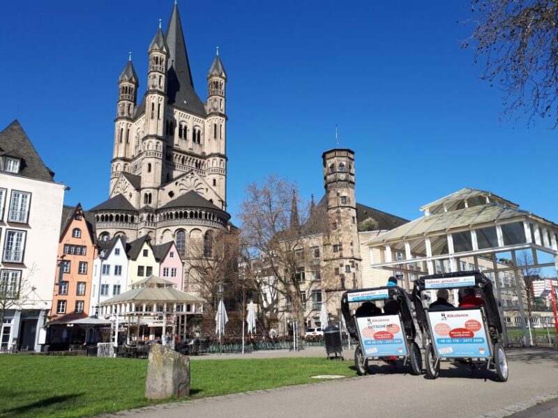 Cologne: Rickshaw Sightseeing Tour - Exploring Cologne Cathedral