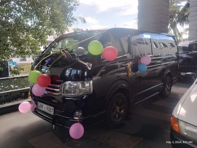 Colombo Airport Transfer: Weligama/Mirissa - Pickup Details