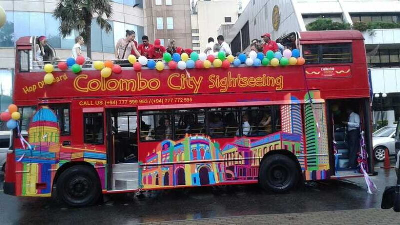Colombo: City Tour by Open-Top Bus with Live Commentary - Transportation and Group Size