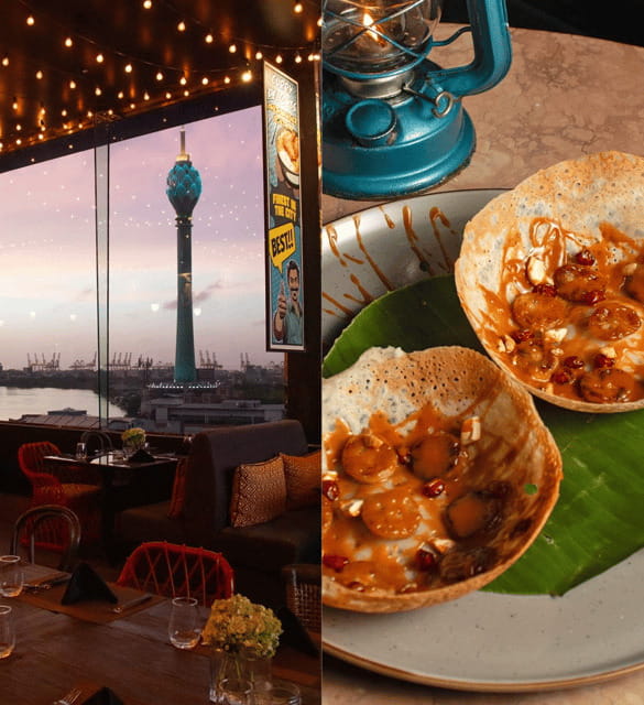 Colombo: Sri Lankan Street Food Tasting on Rooftop Bar - Key Points