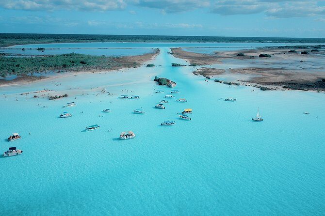 Colorful BACALAR. Incredible Pontoon Tour in one day from Cancun or Riviera Maya - A Deeper Dive into the Bacalar Pontoon Tour