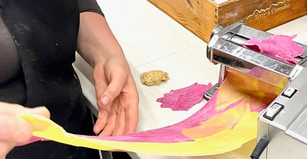 Colorful Pasta Cooking Class Near Arezzo - Cooking Experience Highlights