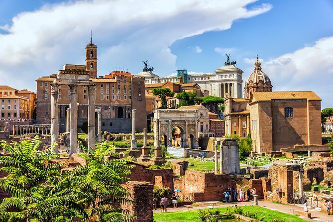 Colosseum and Roman Forum Group Tour or Self Audio Guided tours - Key Points