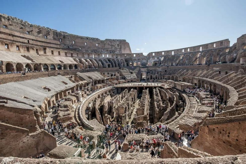 Colosseum Arena, Forum & Hill Tour  Optional Underground - What’s Included & What’s Not