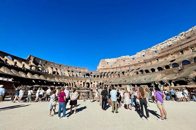 Colosseum, Forum, Palatine Hill with Arena Access and Audio Guide - Key Points