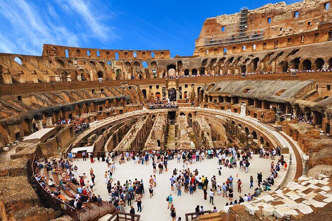Colosseum, Forum, Palatine Hill with Arena Access and Audio Guide - The Sum Up
