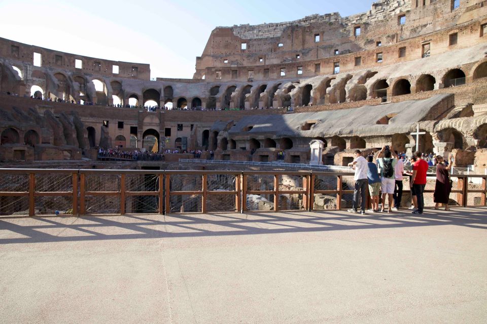 Colosseum: Semi Private Tour With VIP Arena Access - Key Points