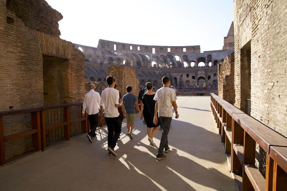 Colosseum: Semi Private Tour With VIP Arena Access - Booking Recommendations