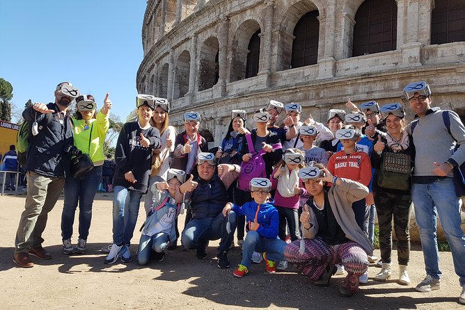 Colosseum Virtual Reality Experience Outside With Audioguide - Pricing and Cancellation Policy