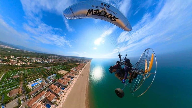 Coma-Ruga: Paramotor flight with photo and video report - The Logistics and Practicalities