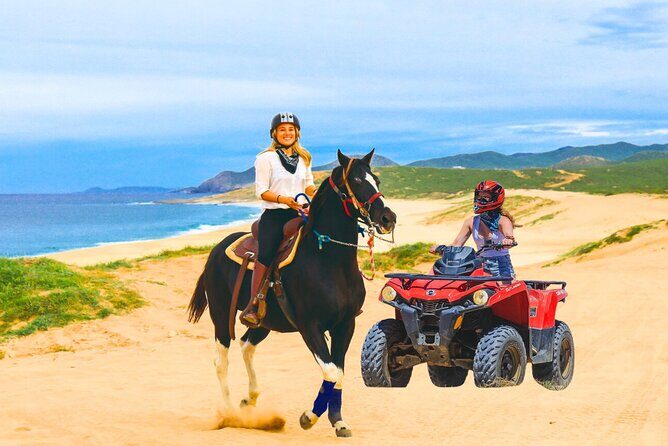 Combo 2x1 in Cabo San Lucas Horseback riding and ATV adventure - Overview of the Tour