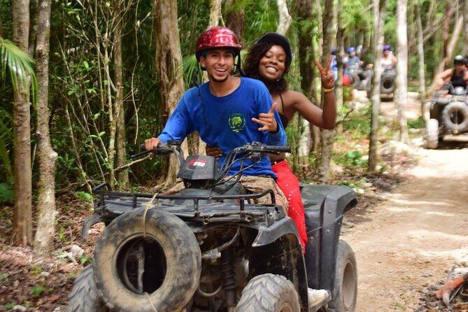 Combo 3 in 1 ATV (shared) Ziplines & Cenote in Puerto Morelos - FAQ