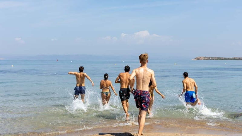 Combo: Acropolis Ticket & Saronic Swimming Cruise Experience - The Island Cruise: Sun, Swims, and Spectacle