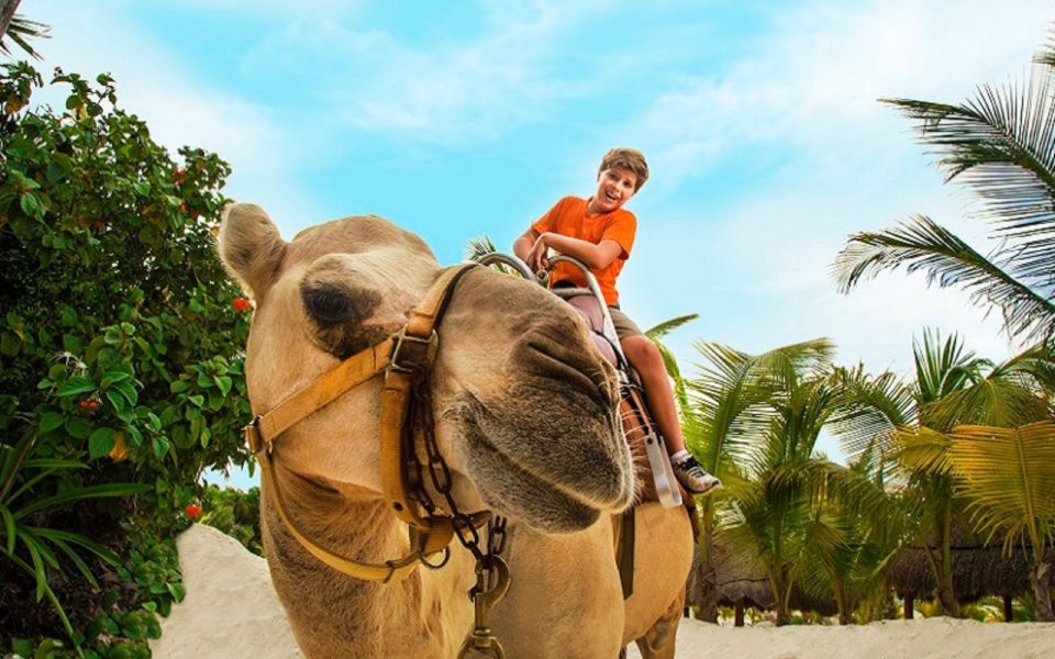 Combo Adventure: Parasailing and Camel Caravan in Maroma - Extended Beach Club Access