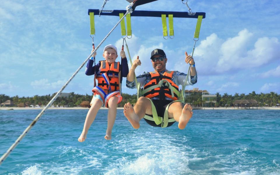 Combo Adventure: Parasailing and Camel Caravan in Maroma - Insurance and Photography Provided