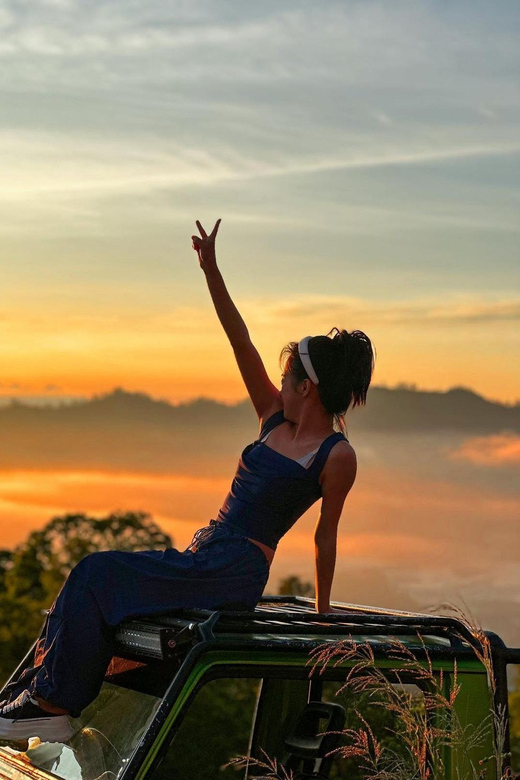 COMBO CALDERA SUNRISE BY 4WD JEEP AND SWING - Preparation and Guidelines