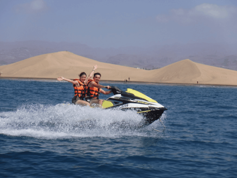 Combo: Rent E-Scooter+Optional Rent Jet Ski in Playa Ingles - Jet Ski Rental Details