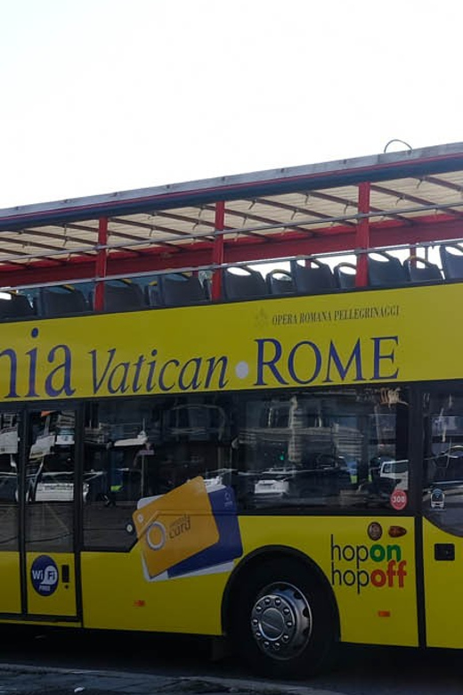 Combo Ticket Rome: Vatican & Rome Hop-On Hop-Off Bus - Inclusions
