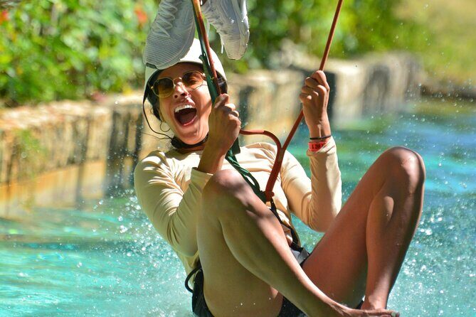 COMBO: Zip Line, Cenote Blue Lagoon, Jungle River &Waterfall Pool - Food and Facilities