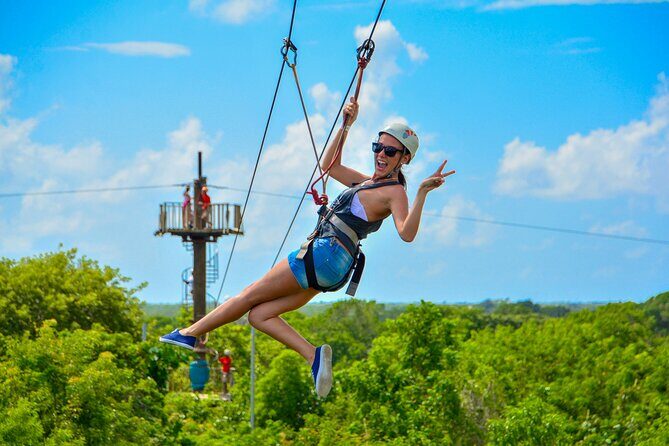 COMBO: Zip Line, Cenote Blue Lagoon, Jungle River &Waterfall Pool - Additional Activities & Customization