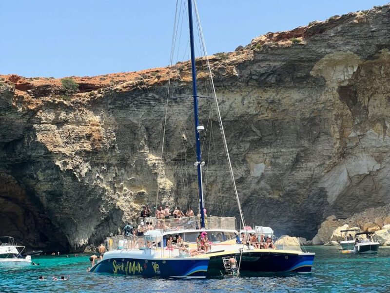 Comino: Blue Lagoon Catamaran Cruise With Lunch and Open Bar - Accessibility Features