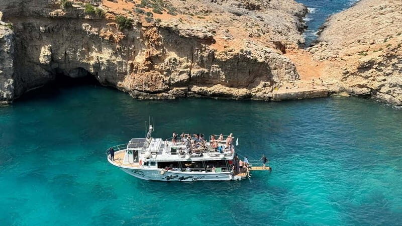 Comino Blue Lagoon & Crystal Lagoon - 3 Bay Cruise - Authentic Traveler Insights