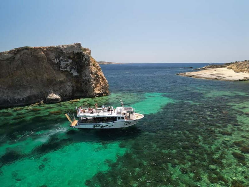Comino Blue Lagoon & Crystal Lagoon - 3 Bay Cruise - The Sum Up