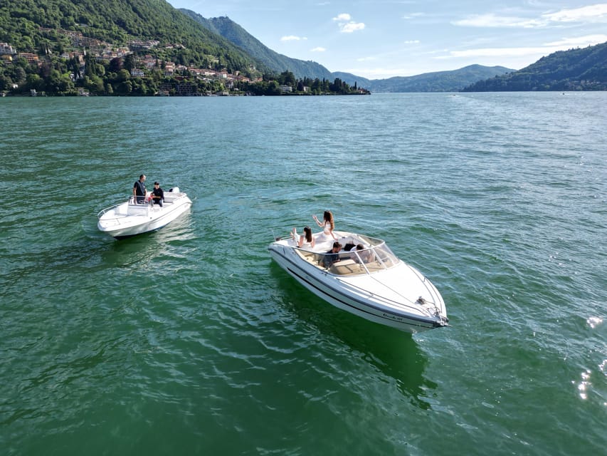 COMO LAKE : 1hr Private Boat Tour with skipper - What to Expect During the Tour