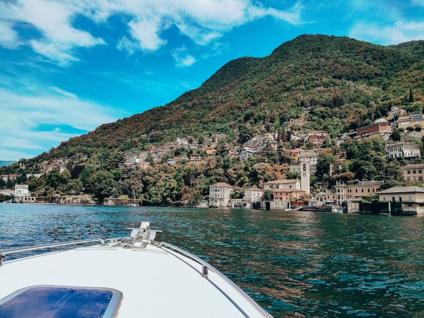 Como: Lake Como Private Sightseeing Boat Tour - Driver and Language