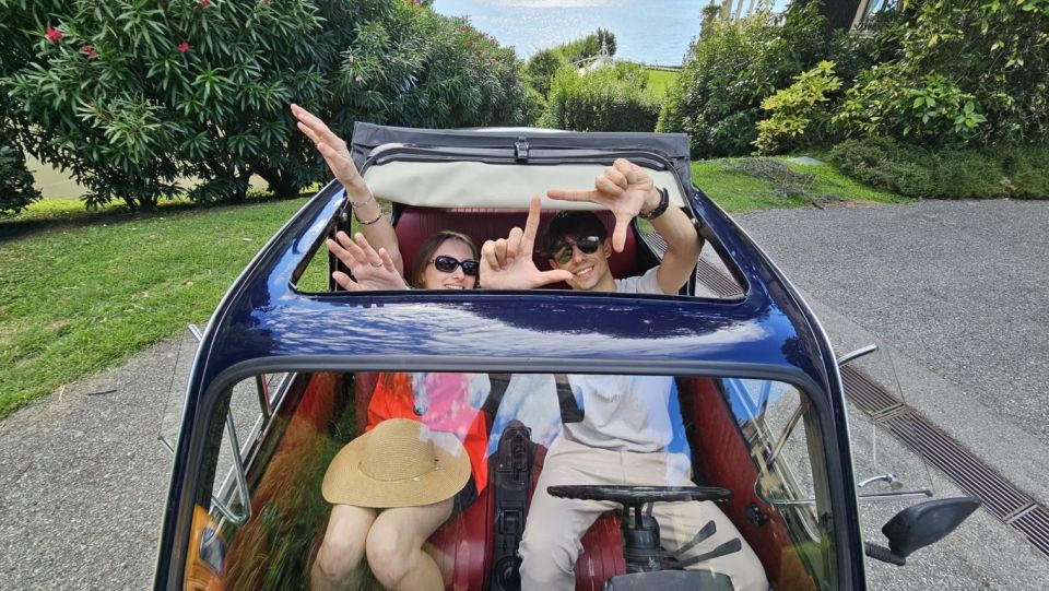 Como Lake: Historic Fiat 500 Rental - Key Points