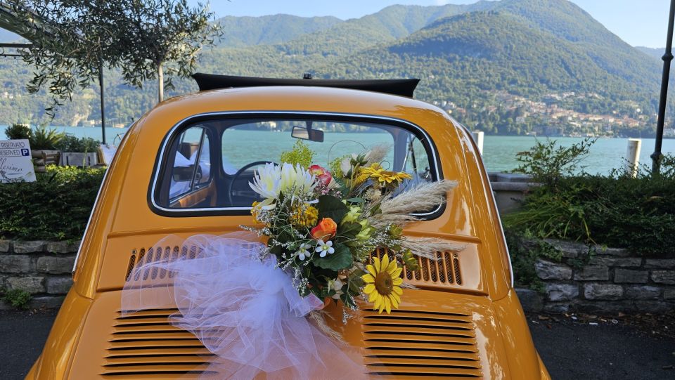 Como Lake: Historic Fiat 500 Rental - Vintage Fiat 500