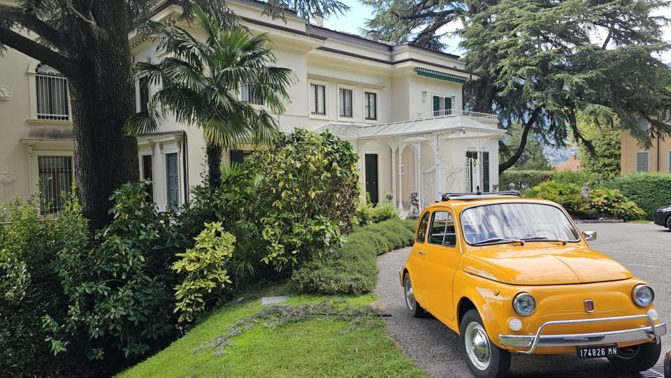 Como Lake: Historic Fiat 500 Rental - Ideal for Explorations