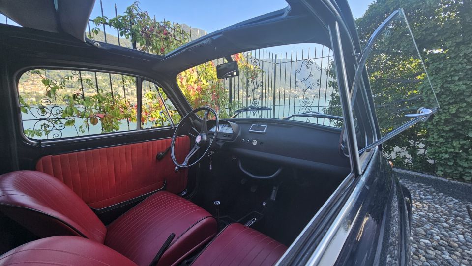 Como Lake: Historic Fiat 500 Rental - Booking and Policies