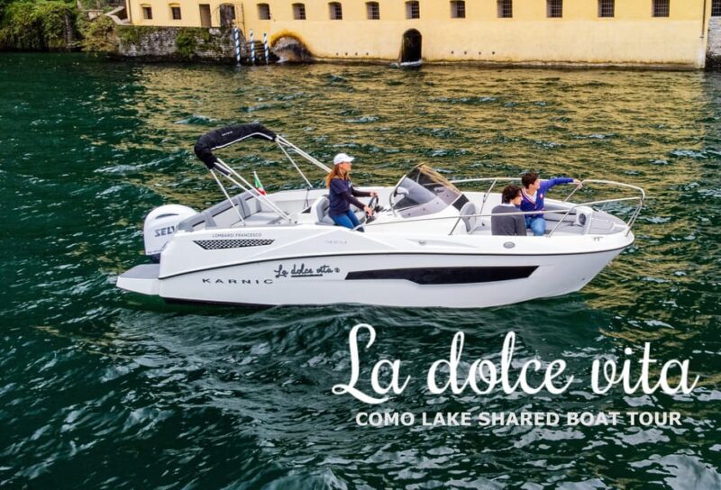 Como lake shared boat tour 1 o 2 ore rain cover - What to Expect During Your Tour