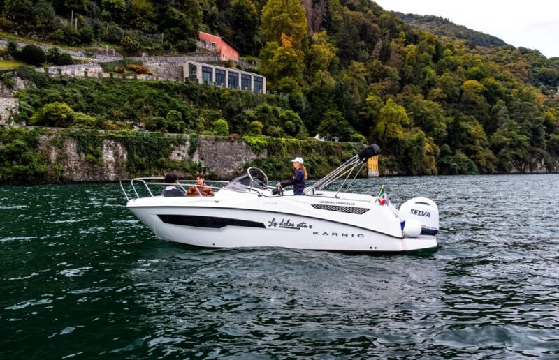 Como lake shared boat tour 1 o 2 ore rain cover - Detailed Breakdown of the Itinerary