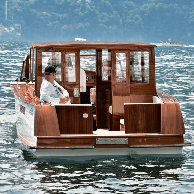 Como: Sunset Shared boat tour with Prosecco aperitif - Key Points
