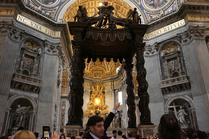 Complete St. Peters Basilica Tour With Dome Climb & Crypts - Health and Accessibility Information