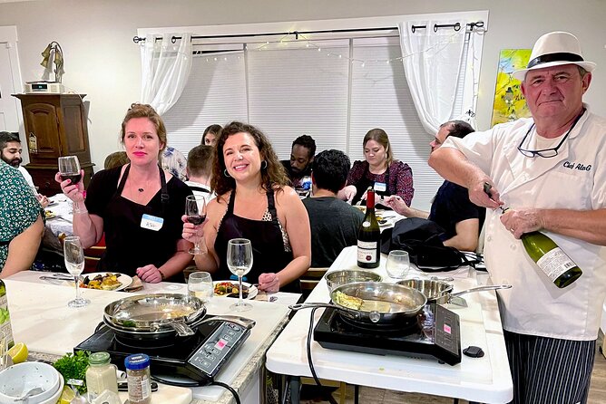 Cooking Class/Dinner W/ Celebrity French Chef OR Private Chef Ser - Key Points