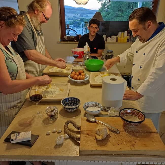 Cooking class of Spoleto recipes, with Chef Stefano - Key Points