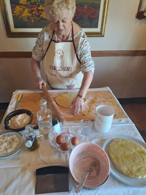 Cooking Tuscan Pasta Class With Brunello Tasting and Lunch - Inclusions Offered