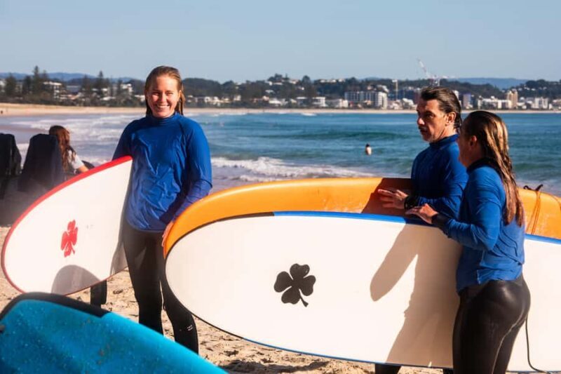 Coolangatta: Adult Group Surf Lesson Kirra, Gold Coast (+13) - Key Points