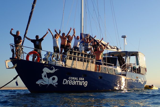 Coral Sea Dreaming: Overnight Dive, Snorkel & Sail From Cairns - Diving and Snorkeling Details