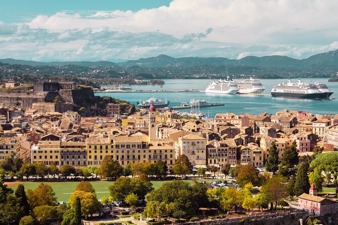 Corfu in a Day Lakones Paleokastritsa Kanoni and Old Town - Corfus Lakones