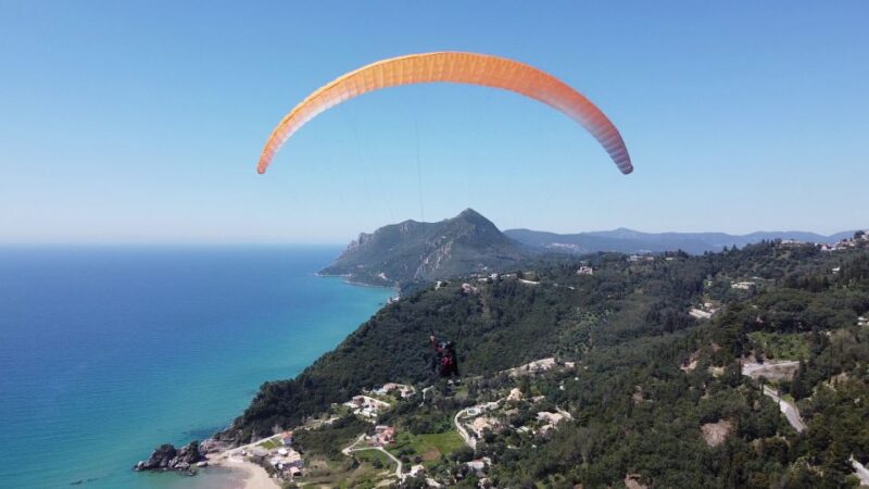 Corfu: Paragliding Tandem Flight Above Pelekas Town - Flight Duration and Pricing