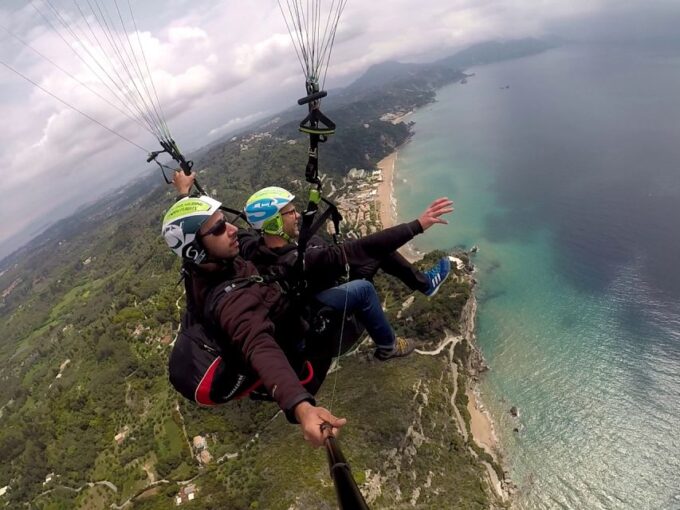 Corfu: Paragliding Tandem Flight Above Pelekas Town - What to Bring on Your Flight